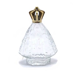 Garrafinha Porta Água Benta Nossa Senhora Aparecida em Vidro