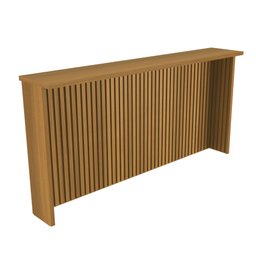 Painel Ripado Bancada Para Cozinha 200Cm  100% Mdf - 7