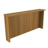 Painel Ripado Bancada para Cozinha 200cm 100% Mdf - 8
