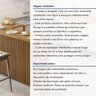 Painel Ripado Bancada para Cozinha 200cm 100% Mdf - 7