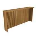 Ver imagem 1 de Painel Ripado Bancada para Cozinha 200cm 100% Mdf