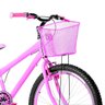 Bicicleta Feminina Aro 24 Aero Cor Rosa - 6