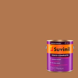 Tinta Acrílica Chocolate Suíço Fosca 3,2L - Suvinil