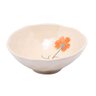Cj 03 Bowls Ceramica Flor Laranja /amarela/rosa Trento Wolff - 7