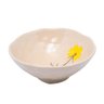 Cj 03 Bowls Ceramica Flor Laranja /amarela/rosa Trento Wolff - 5