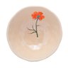 Cj 03 Bowls Ceramica Flor Laranja /amarela/rosa Trento Wolff - 6