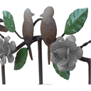 Ver imagem 6 de Cabide Decorativo Rustico com Detalhes em Ferro de Varias Cores Libertas Rosas Artesanato Rosa Mini