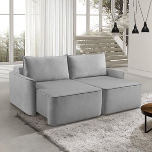 Sofá Retrátil 160cm 2 Lugares Moon 2323 