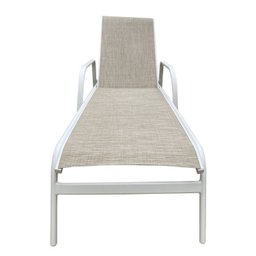 Conjunto 3 Espreguiçadeiras Reclináveis em Alumínio e Tela Sling Cannes  - 2