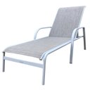 Ver imagem 3 de Conjunto 6 Espreguiçadeiras Reclináveis em Alumínio e Tela Sling Cannes 