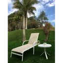 Ver imagem 4 de Conjunto 6 Espreguiçadeiras Reclináveis em Alumínio e Tela Sling Cannes 