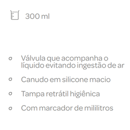 Copo de transição infantil para bebês com alça removível 300ml - Rosa - 5