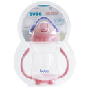 Ver imagem 2 de Copo de transição infantil para bebês com alça removível 300ml - Rosa