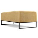 Ver imagem 7 de Puff Decorativo Sala de Estar Bali W01 Base Ferro 120x50 Cm Couríssimo Fendi - Lyam Decor