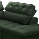 Ver imagem 6 de Sofá 3 Lugares Retrátil Reclinável Chaise Direito 243cm Solin F04 Veludo Verde - Lyam Decor