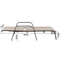 Ver imagem 5 de Conjunto 4 Espreguiçadeiras Reclináveis em Alumínio com Tela Cannes