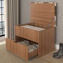 Ver imagem 2 de Puff Baú 1 Gaveta PU2051 