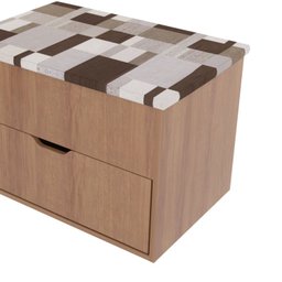 Puff Baú 1 Gaveta PU2051  - 5