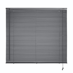 Cortina Persiana Horizontal Pvc 160x130cm Cinza Escuro Atlas - 2