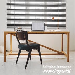 Cortina Persiana Horizontal Pvc 160x130cm Cinza Escuro Atlas - 5