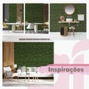 Ver imagem 5 de Papel de Parede 9M Adesivo Samambaia Verde Auto Colante Jardim Muro Inglês Flores Paisagem Natural