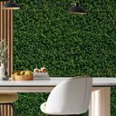 Ver imagem 1 de Papel de Parede 9M Adesivo Samambaia Verde Auto Colante Jardim Muro Inglês Flores Paisagem Natural