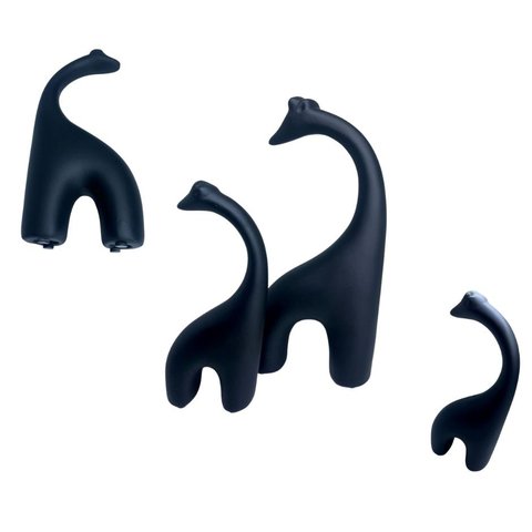 Dupla Girafa Decorativa em Argila Mãe e Filha Terracota Luxo Fort Line Estatua Girafa Mãe e Filha, K