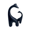 Ver imagem 7 de Dupla Girafa Decorativa em Argila Mãe e Filha Terracota Luxo Fort Line Estatua Girafa Mãe e Filha, K