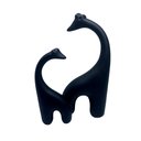 Ver imagem 4 de Dupla Girafa Decorativa em Argila Mãe e Filha Terracota Luxo Fort Line Estatua Girafa Mãe e Filha, K