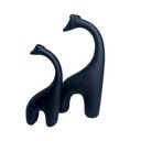 Ver imagem 5 de Dupla Girafa Decorativa em Argila Mãe e Filha Terracota Luxo Fort Line Estatua Girafa Mãe e Filha, K