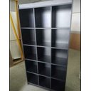 Ver imagem 3 de Estante Colmeia Multiuso Preto 185x92x32cm - Deep