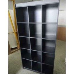 Estante Colmeia Multiuso Preto 185x92x32cm - Deep - 3