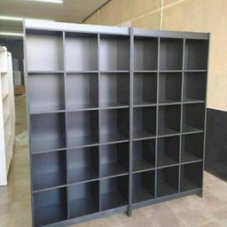 Estante Colmeia Multiuso Preto 185x92x32cm - Deep - 2