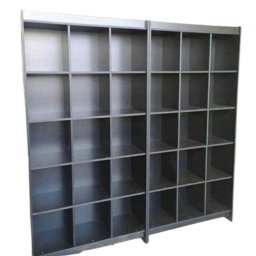 Estante Colmeia Multiuso Preto 185x92x32cm - Deep - 5