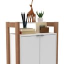 Ver imagem 3 de Armário para Escritório Baixo 2 Portas AZ1008 