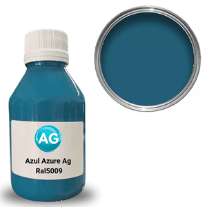 Cor Sólida Azul Azure Ag - Ral5009