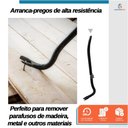 Ver imagem 2 de Pé de Cabra 100cm X 16mm em Aço Carbono Ferramenta para Alavancagem e Demolição - Starfer