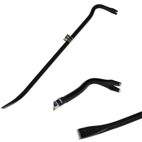 Pé de Cabra 100cm X 16mm em Aço Carbono Ferramenta para Alavancagem e Demolição - Starfer