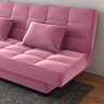 Sofá Cama Andradas Veludo Rose Mamflex - 6
