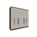 Ver imagem 7 de Guarda Roupa 6 Portas Veneza C- e 4 Gavetas Branco-neve - Tcil Móveis