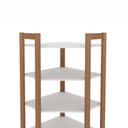 Ver imagem 4 de Estante Para Livros de Canto Multiuso Az1020 