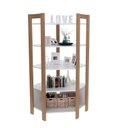 Ver imagem 3 de Estante Para Livros de Canto Multiuso Az1020 