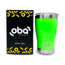 Ver imagem 5 de Copo Térmico Aço Inox Parede Dupla e Isolamento a Vácuo com Tampa 473 Ml Oba Térmic Neon Brilha no e