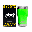 Ver imagem 5 de Copo Térmico Aço Inox Parede Dupla e Isolamento a Vácuo com Tampa 473 Ml Oba Térmic Neon Brilha no e