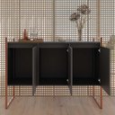 Ver imagem 5 de Armario Industrial 3 Portas Balso Preto Cobre