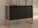 Ver imagem 4 de Armario Industrial 3 Portas Balso Preto Cobre