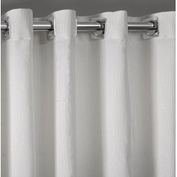 Cortina Tecido Linho 3,00M De Largura X 2,60M De Altura Branco Para Sala Ou Quarto - 3