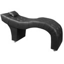 Ver imagem 5 de Maca Estofada para Clínica de Estética Facial com Capitonê Andressa Preto Material Sintético