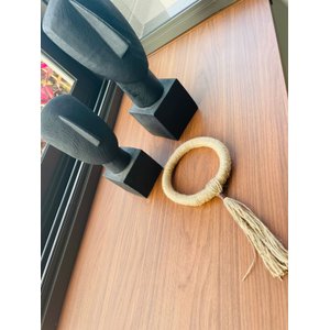 Item de Decoração para Quarto e Sala Ana Tereza Arts Elo Bege