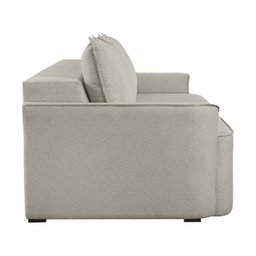 Sofá Retrátil 220cm 4 Lugares Moon 2321 Bege Creme - 5 Sofá Retrátil 220cm 4 Lugares Moon 2321 Bege Creme - 5